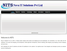 Tablet Screenshot of novaitsolutions.in
